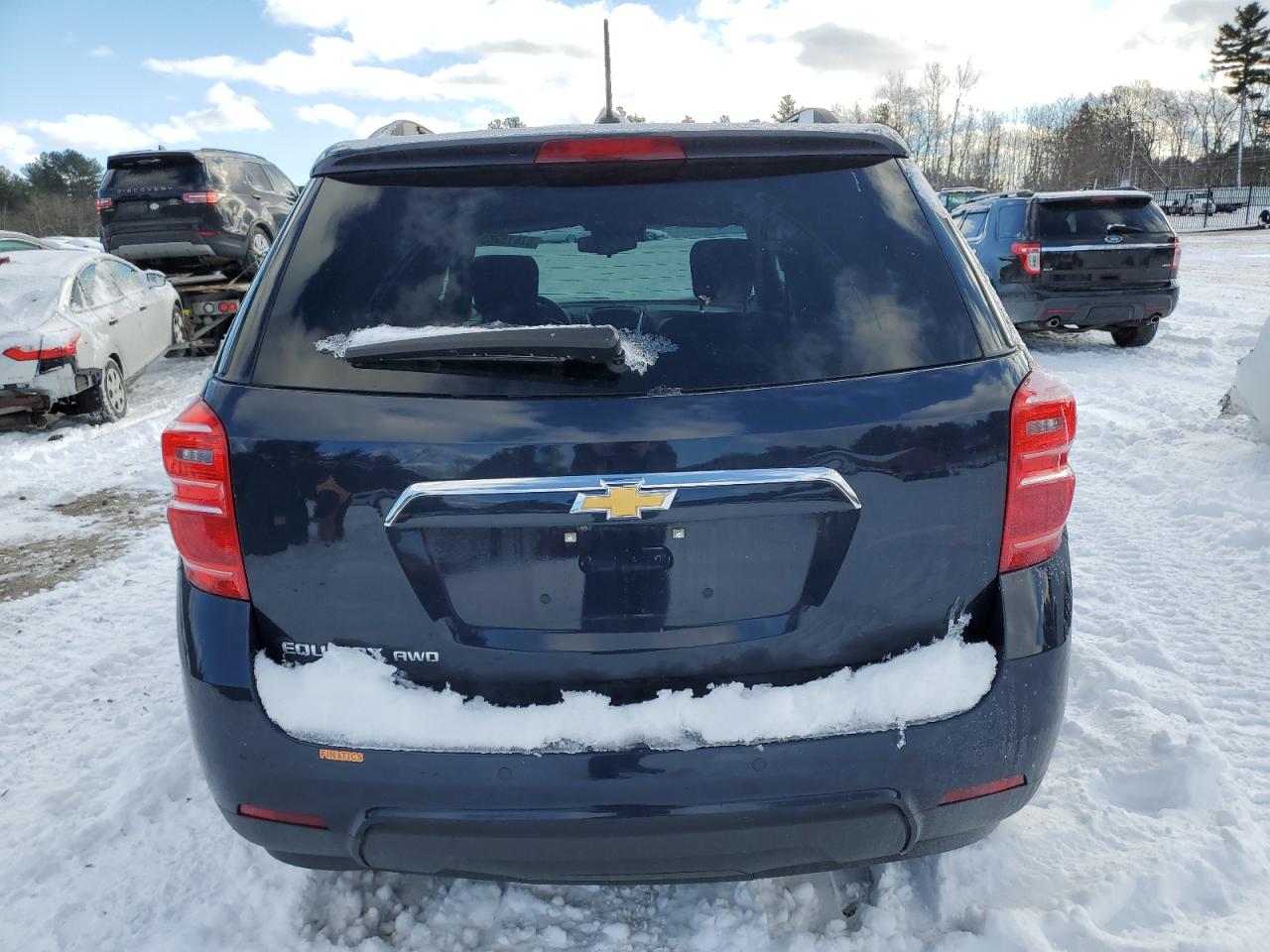 2017 Chevrolet Equinox VIN 2GNFLFEK5H6168595 Copart auction photo, front end / side damage thumbnail 6