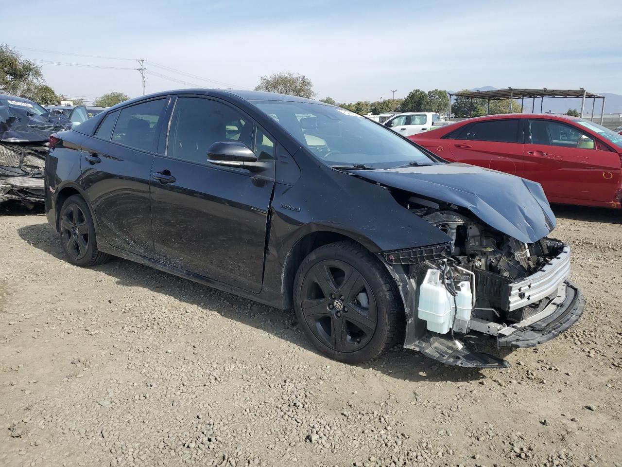 2022 Toyota Prius VIN JTDKAMFU5N3171579 Copart auction photo, front end damage thumbnail 4
