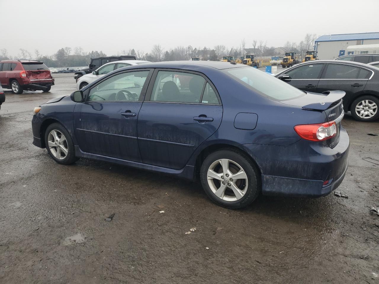 2011 Toyota Corolla VIN 2T1BU4EEXBC581766 Copart auction photo, front end damage thumbnail 2