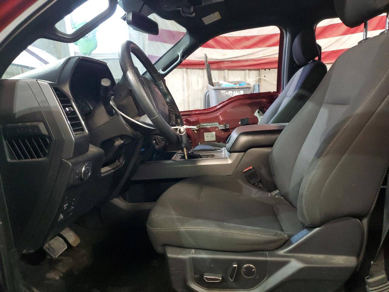 2018 Ford F-150 VIN 1FTEW1EP0JFD40344 Copart auction photo, front end / side damage thumbnail 7