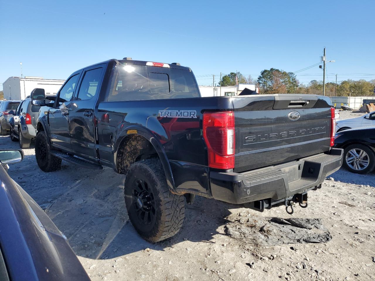2021 Ford F250 VIN 1FT8W2BT8MED76054 Copart auction photo, all over damage thumbnail 2