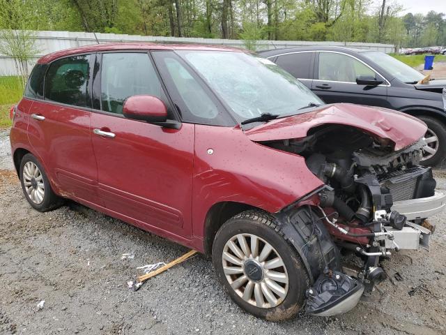 2012 Fiat 500 VIN ZFBCFABH8EZ026985 Copart auction photo, front end / side damage thumbnail 4