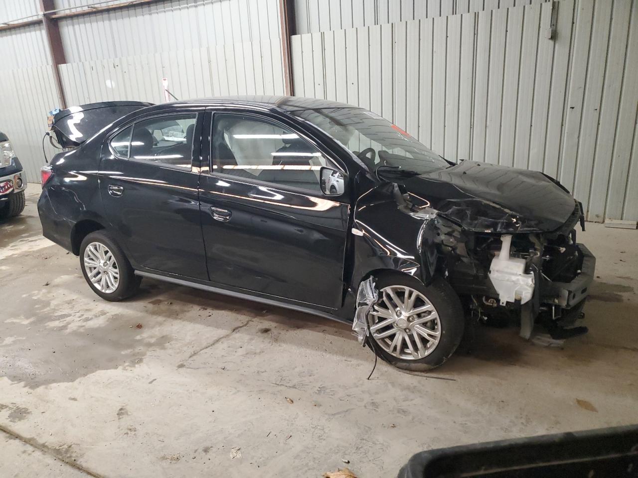 2024 Mitsubishi Mirage VIN ML32FUFJ4RHF10080 Copart auction photo, front end / rear end damage thumbnail 4