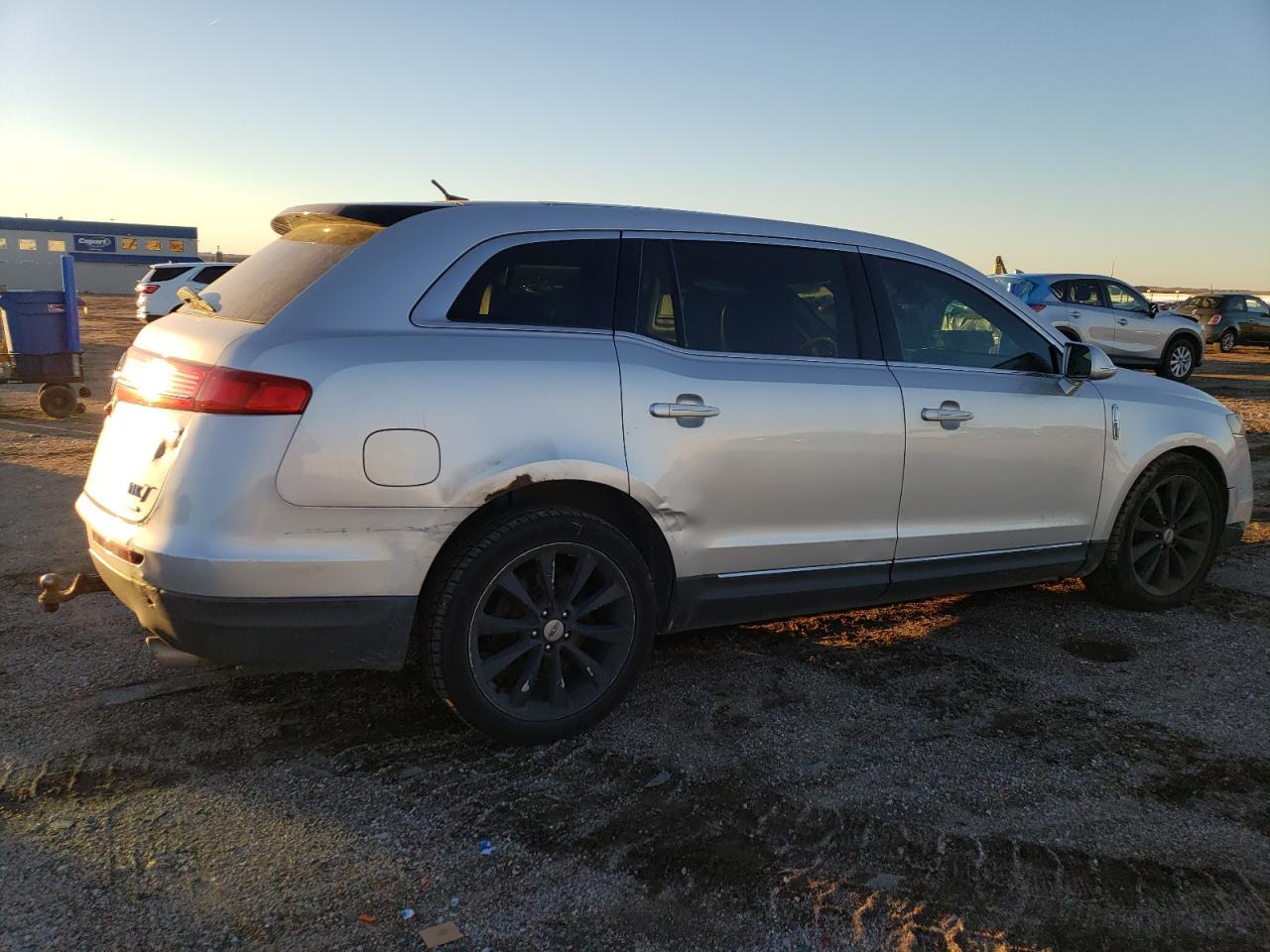 2011 Lincoln MKT VIN 2LMHJ5AT1BBJ53848 Copart auction photo, all over damage thumbnail 3
