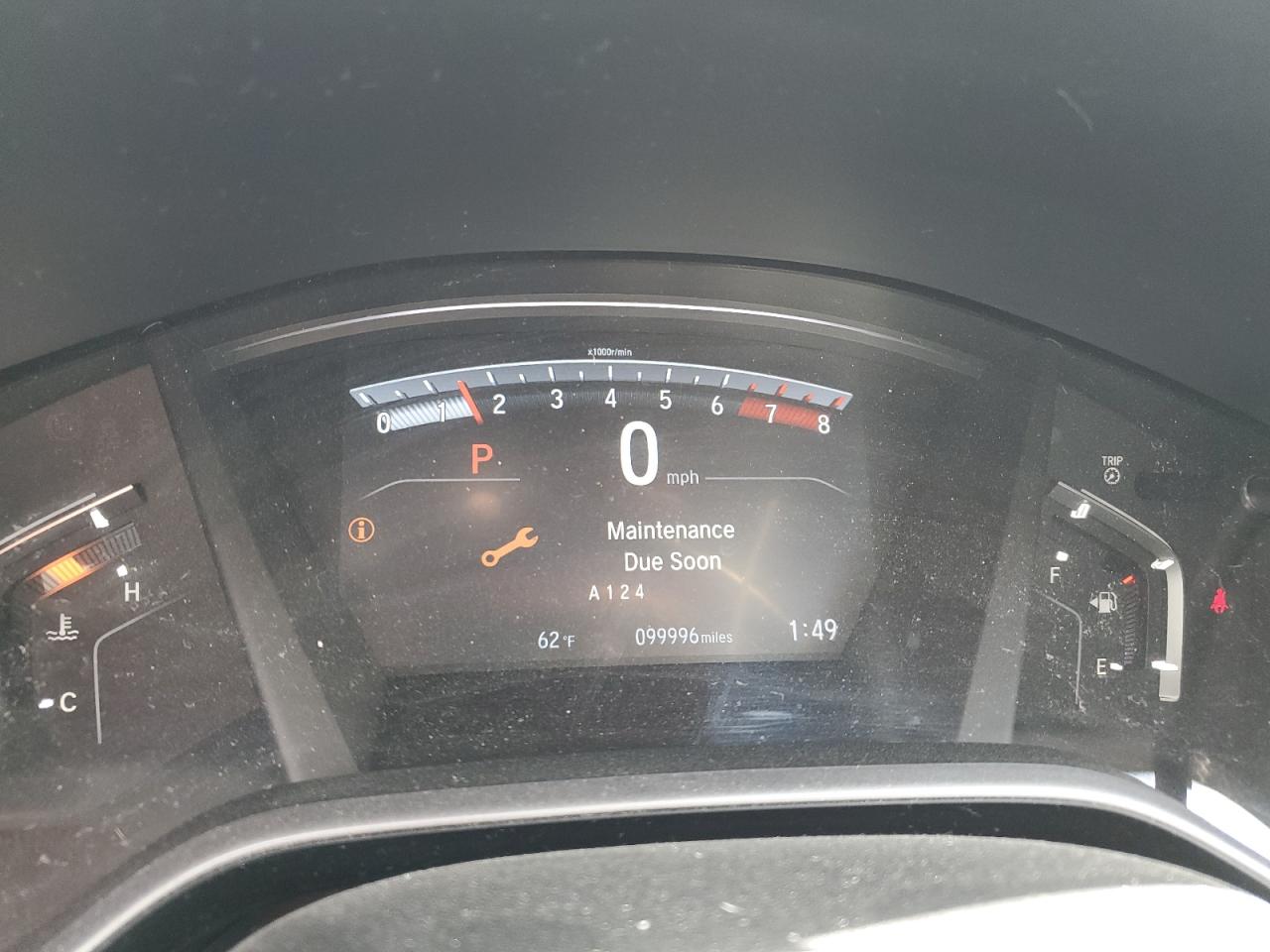 2018 Honda CR-V VIN 7FARW2H81JE067113 Copart auction photo, rear end / side damage thumbnail 9