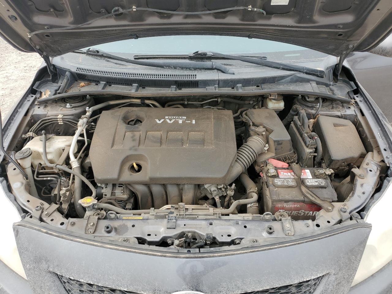 2010 Toyota Corolla VIN JTDBU4EE7AJ069725 Copart auction photo, rear end / front end damage thumbnail 11