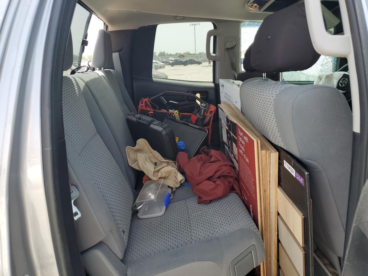 2012 Toyota Tundra VIN 5TFRY5F11CX129633 Copart auction photo, all over damage thumbnail 10
