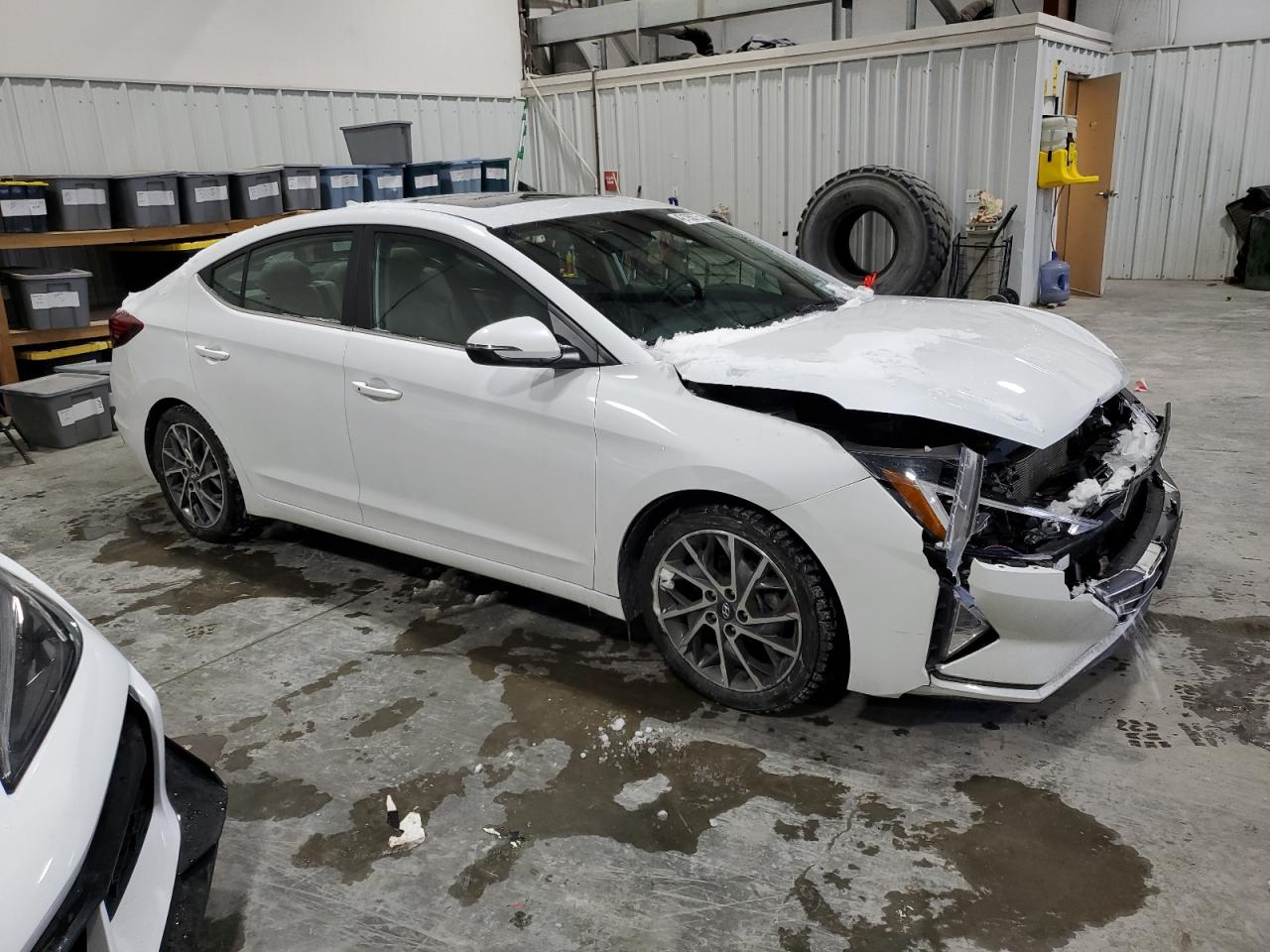 2020 Hyundai Elantra VIN 5NPD84LF3LH547059 Copart auction photo, front end damage thumbnail 4