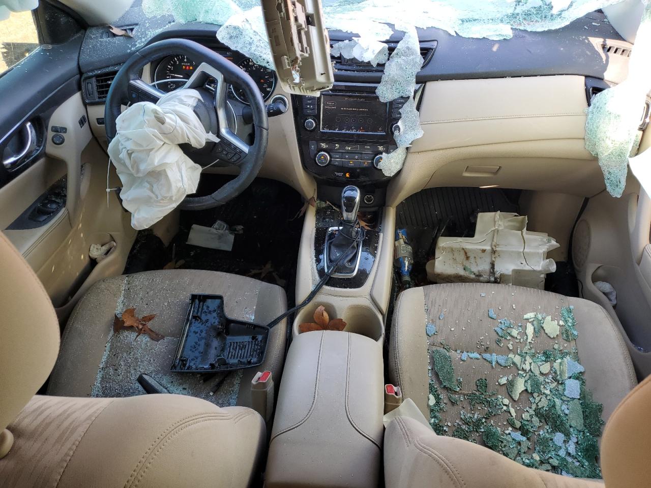 2019 Nissan Rogue VIN 5N1AT2MT7KC747314 Copart auction photo, all over damage thumbnail 8
