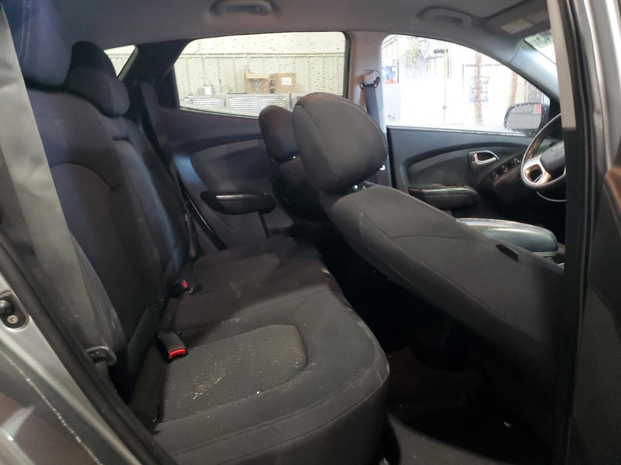 2013 Hyundai Tucson VIN KM8JT3AB3DU744327 Copart auction photo, front end / side damage thumbnail 11