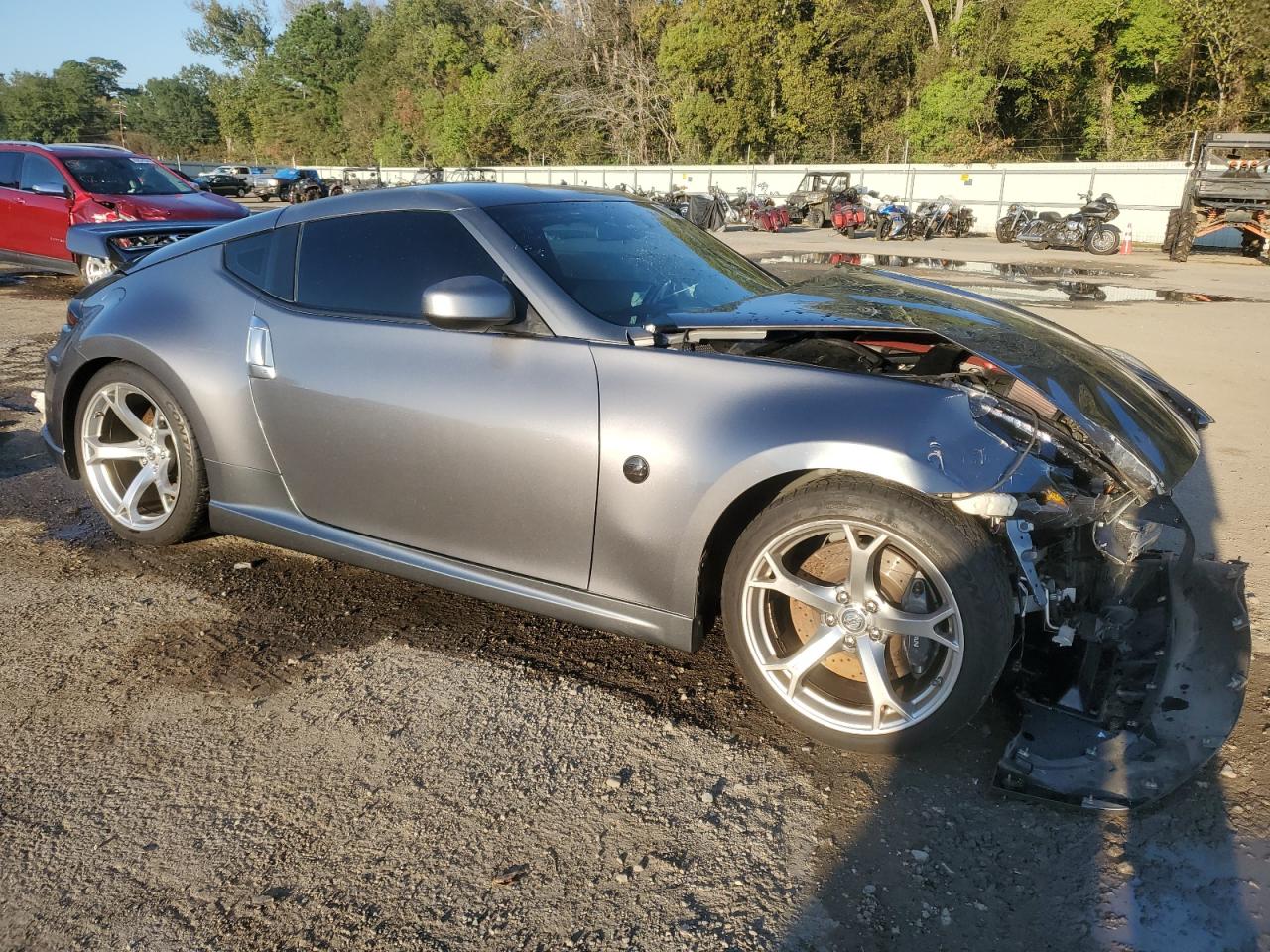 2012 Nissan 370Z VIN JN1AZ4EH7CM563935 Copart auction photo, front end / minor dent/scratches damage thumbnail 4