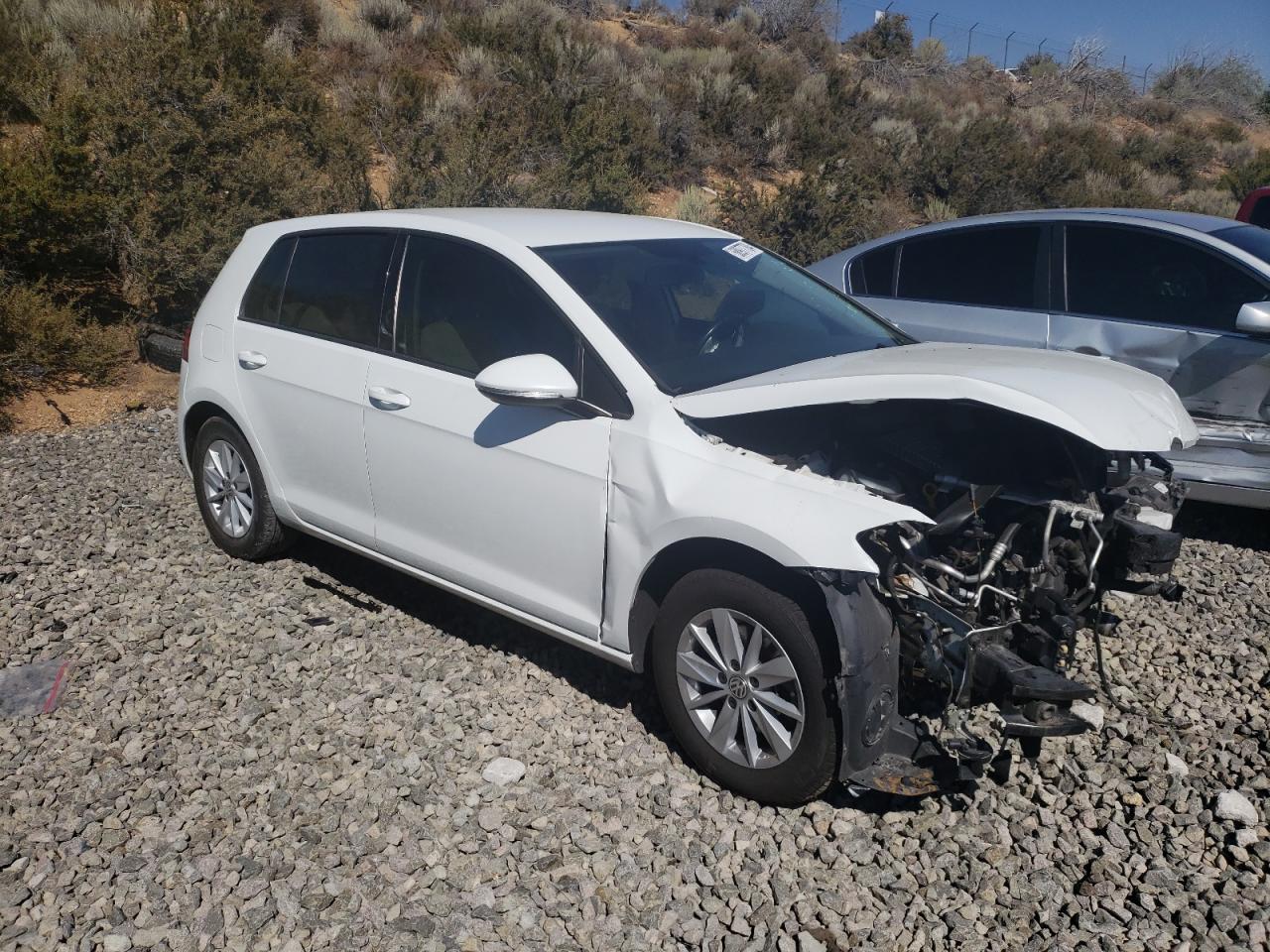 2018 Volkswagen Golf VIN 3VWG17AU7JM266150 Copart auction photo, front end damage thumbnail 4