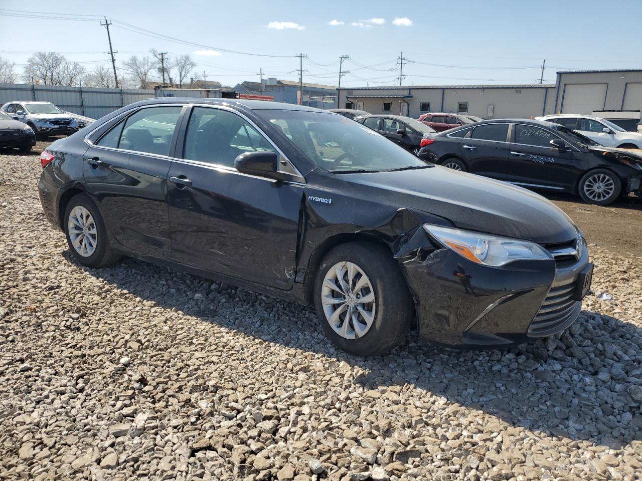 2017 Toyota Camry VIN 4T1BD1FK4HU223721 Copart auction photo, side damage thumbnail 4