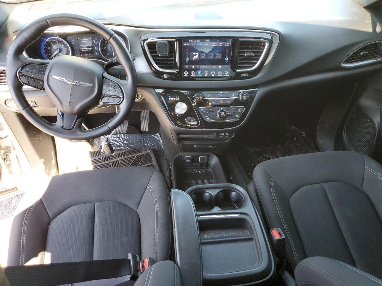2018 Chrysler Pacifica VIN 2C4RC1FGXJR361834 Copart auction photo, front end / side damage thumbnail 8