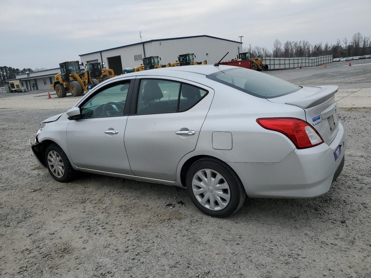 2019 Nissan Versa VIN 3N1CN7AP8KL849806 Copart auction photo, front end / side damage thumbnail 2
