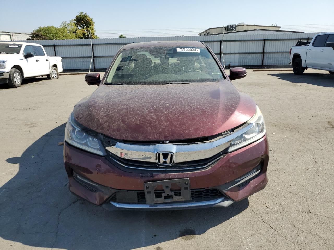 2016 Honda Accord VIN 1HGCR2F94GA011335 Copart auction photo, front end damage thumbnail 5