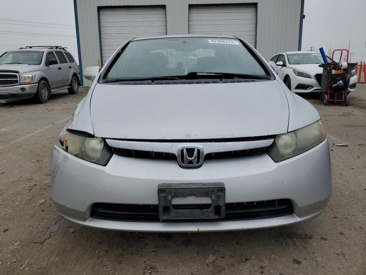 2008 Honda Civic VIN 1HGFA16868L010120 Copart auction photo, rear end / front end damage thumbnail 5