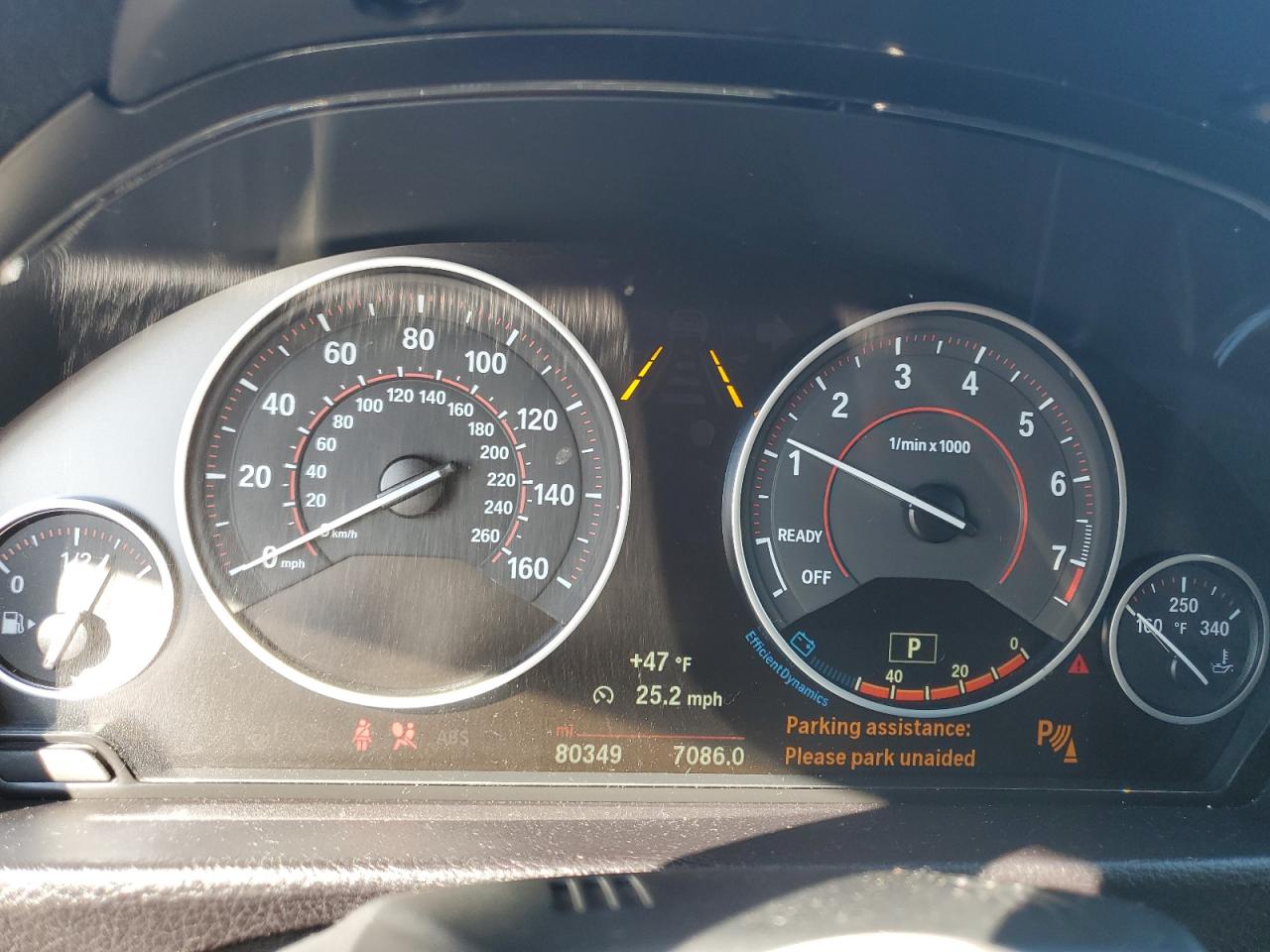 2016 BMW 4er VIN WBA3T7C57G5A38231 Copart auction photo, front end damage thumbnail 9