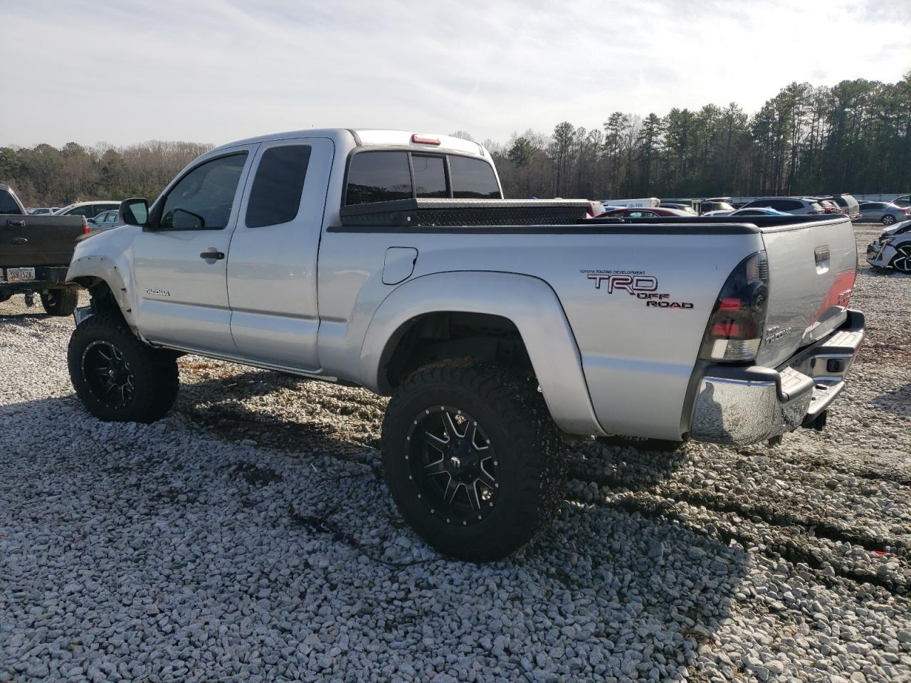 2005 Toyota Tacoma VIN 5TETU62N25Z124243 Copart auction photo, front end / undercarriage damage thumbnail 2