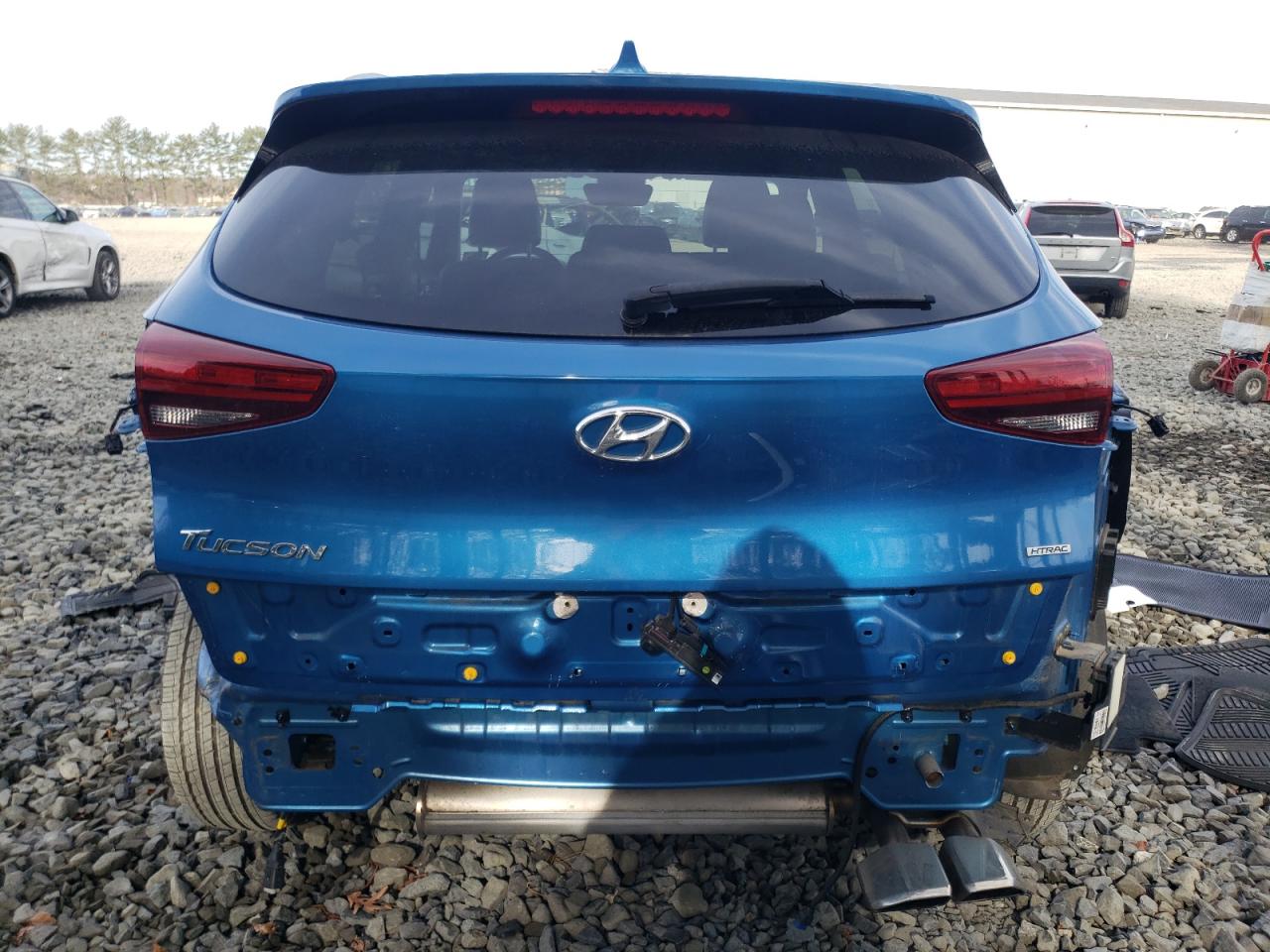 2019 Hyundai Tucson VIN KM8J3CAL3KU850475 Copart auction photo, rear end damage thumbnail 6