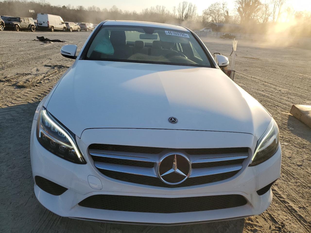 2019 Mercedes-Benz C-klasse VIN 55SWF8DB8KU311200 Copart auction photo, side damage thumbnail 5
