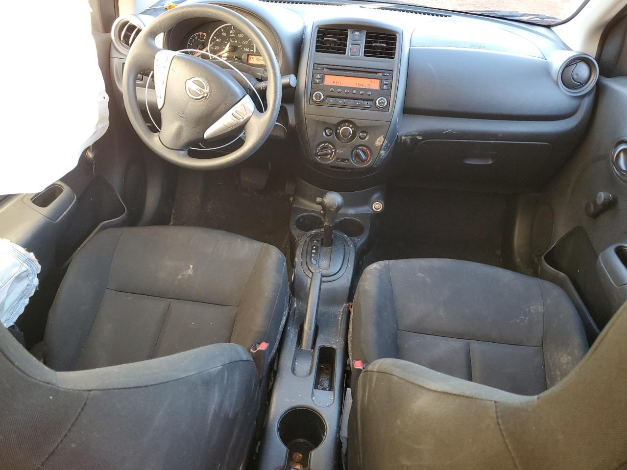2017 Nissan Versa VIN 3N1CN7AP2HL820620 Copart auction photo, side / front end damage thumbnail 8