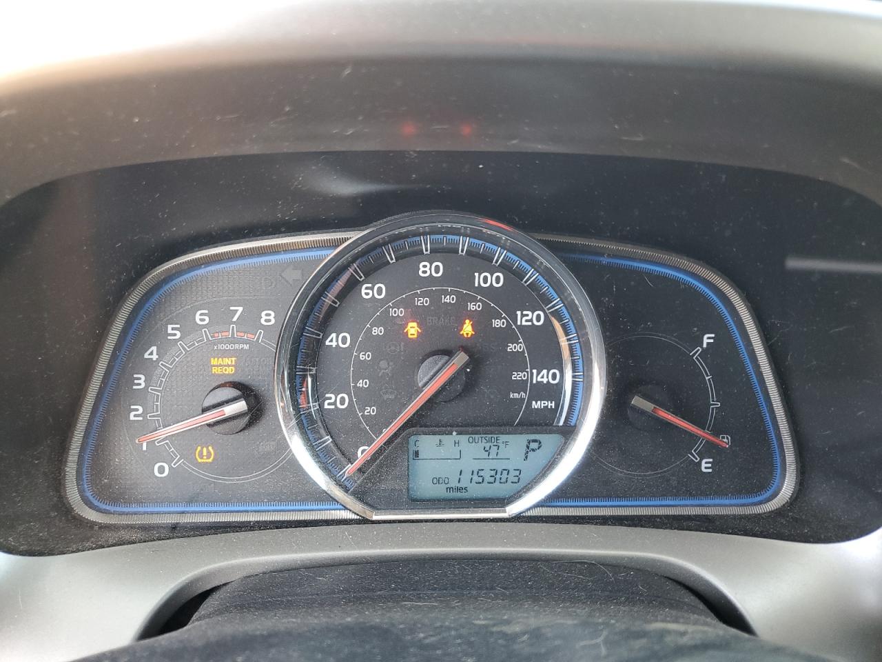 2013 Toyota RAV 4 VIN 2T3DFREV8DW116086 Copart auction photo, front end / hail damage thumbnail 9