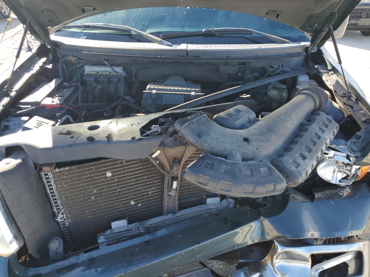 2005 Ford F-150 VIN 1FTPW12525KD35011 Copart auction photo, front end / minor dent/scratches damage thumbnail 11
