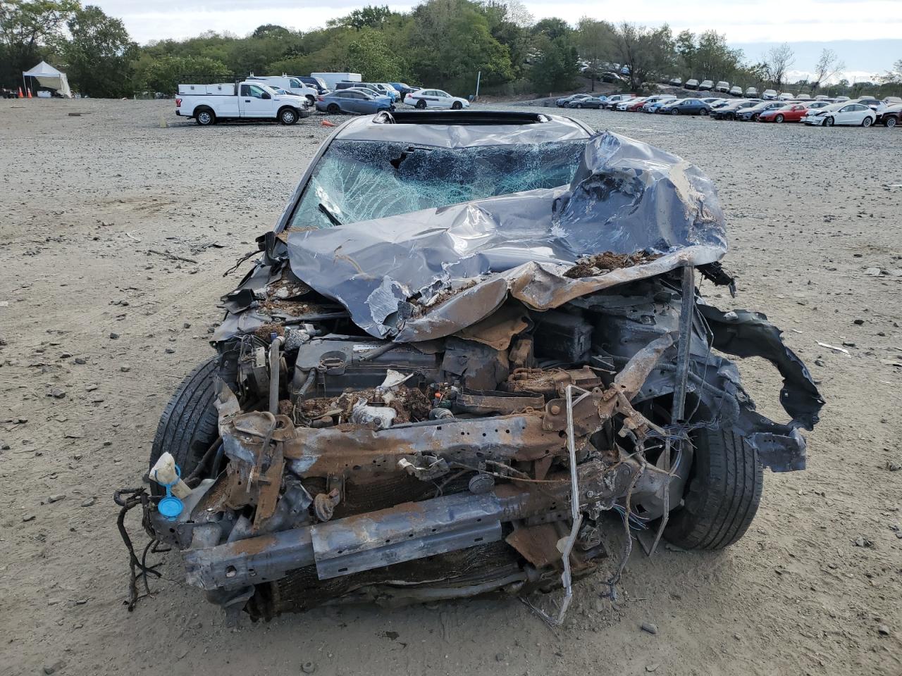 2013 Honda Accord VIN 1HGCR2F79DA111473 Copart auction photo, all over damage thumbnail 5