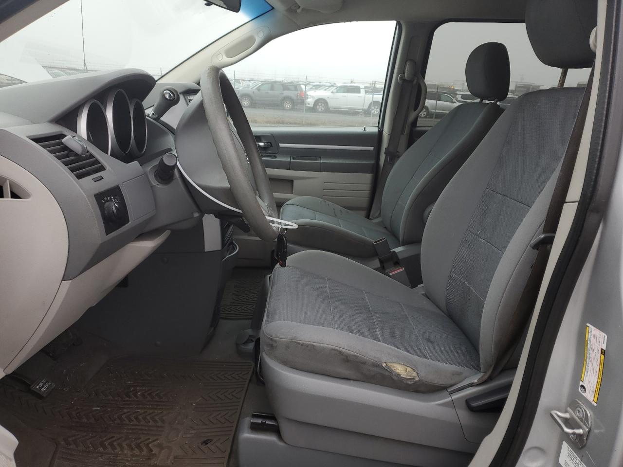 2009 Dodge Caravan VIN 2D8HN44EX9R666305 Copart auction photo, all over damage thumbnail 7