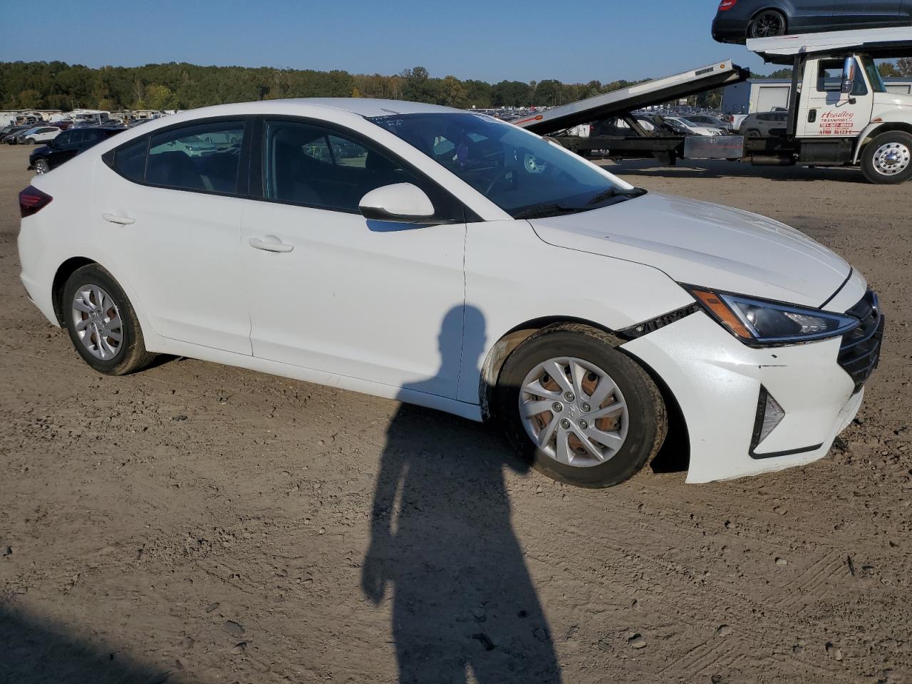 2019 Hyundai Elantra VIN 5NPD74LFXKH435960 Copart auction photo, all over damage thumbnail 4