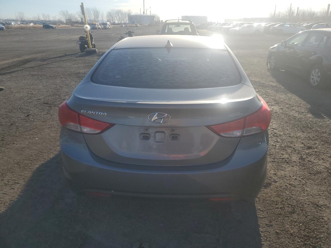 2013 Hyundai Elantra VIN 5NPDH4AE8DH239283 Copart auction photo, front end damage thumbnail 6