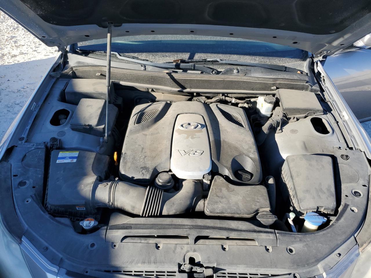 2012 Hyundai Genesis VIN KMHGC4DF0CU175787 Copart auction photo, front end / minor dent/scratches damage thumbnail 11