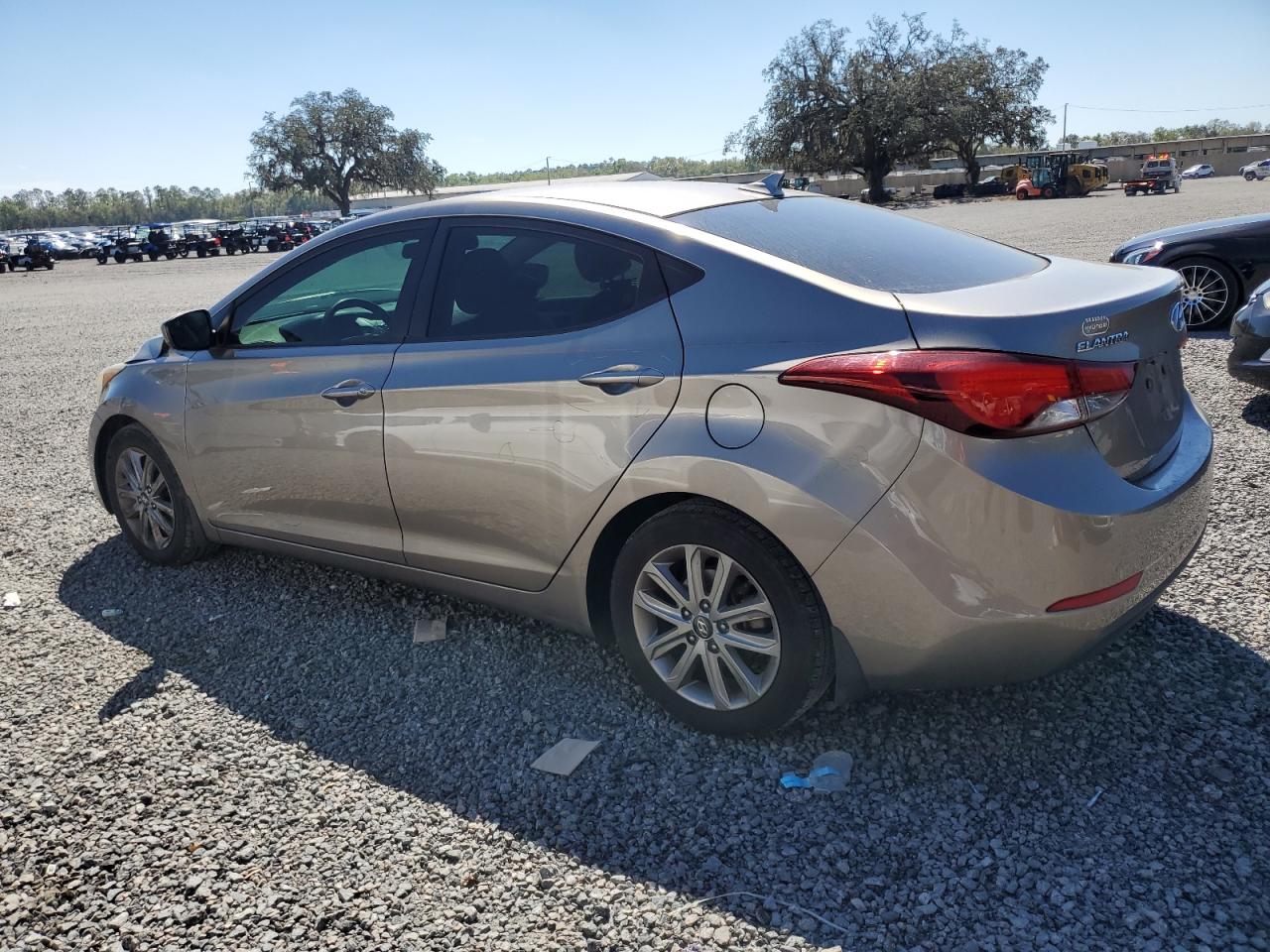 2016 Hyundai Elantra VIN 5NPDH4AE1GH655230 Copart auction photo, frame damage / front end damage thumbnail 2