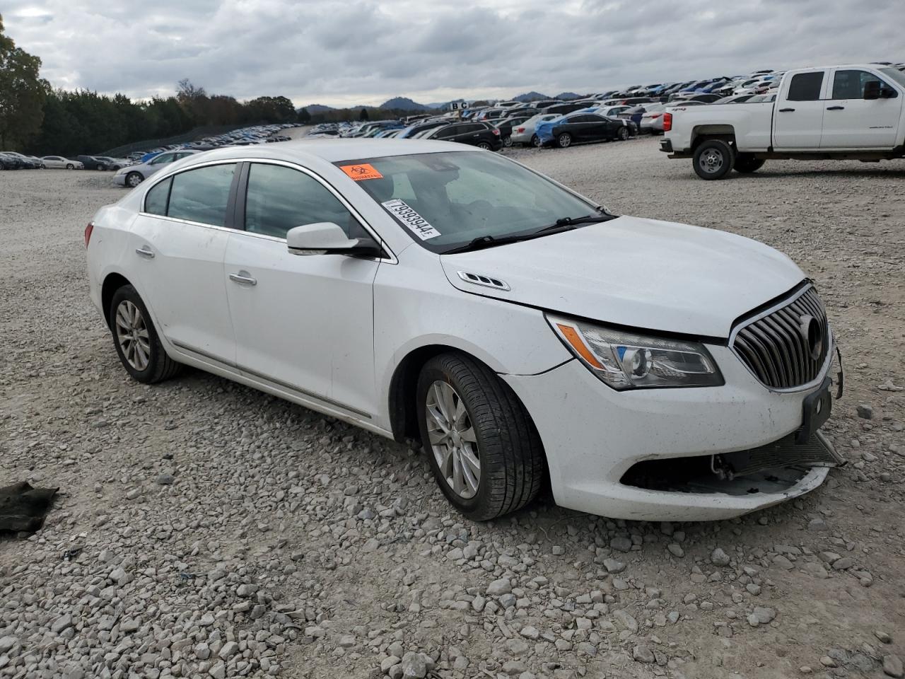 2014 Buick LaCrosse VIN 1G4GB5GR5EF156075 Copart auction photo, all over / undercarriage damage thumbnail 4