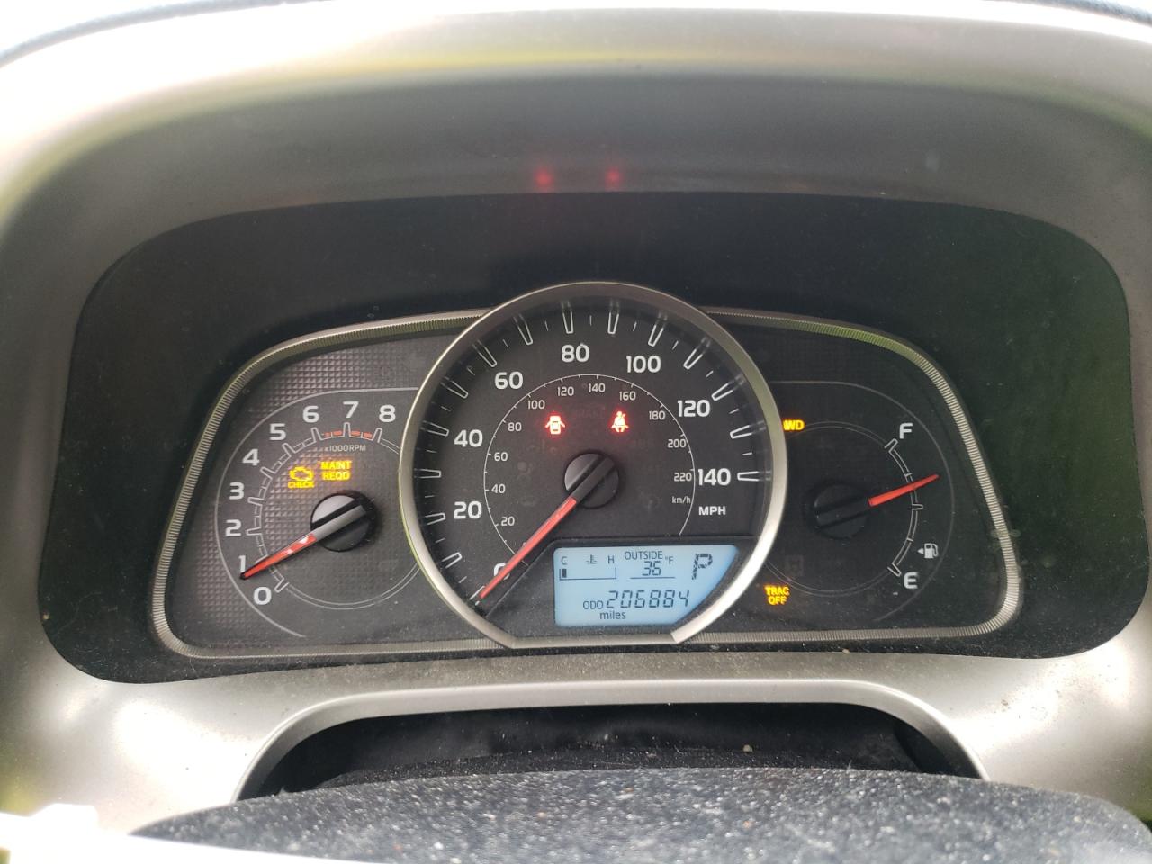 2015 Toyota RAV 4 VIN JTMBFREV3FJ027972 Copart auction photo, rear end / mechanical damage thumbnail 9
