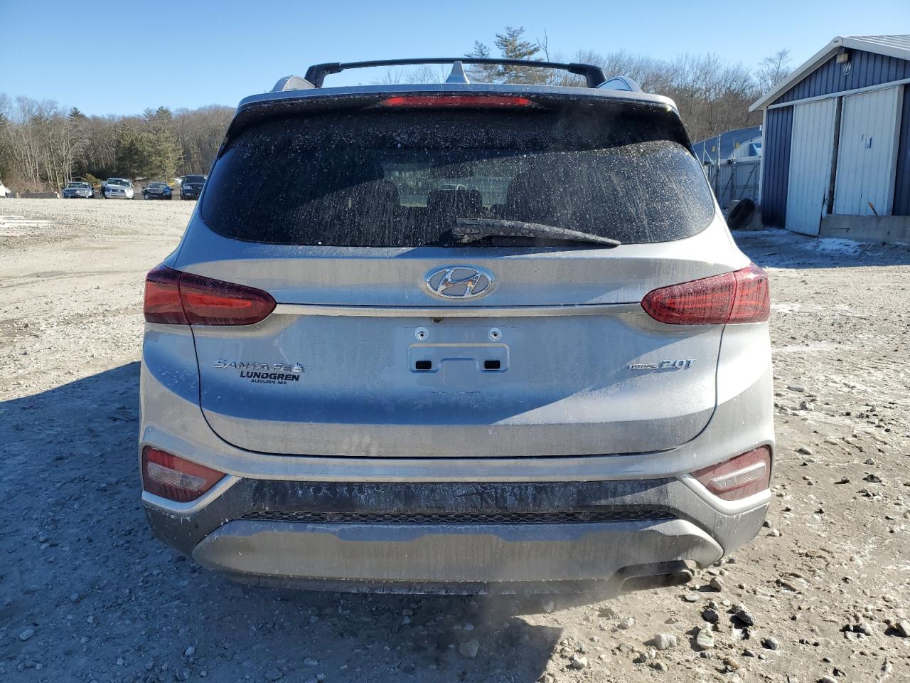 2020 Hyundai Santa Fe VIN 5NMS3CAA7LH250879 Copart auction photo, front end damage thumbnail 6