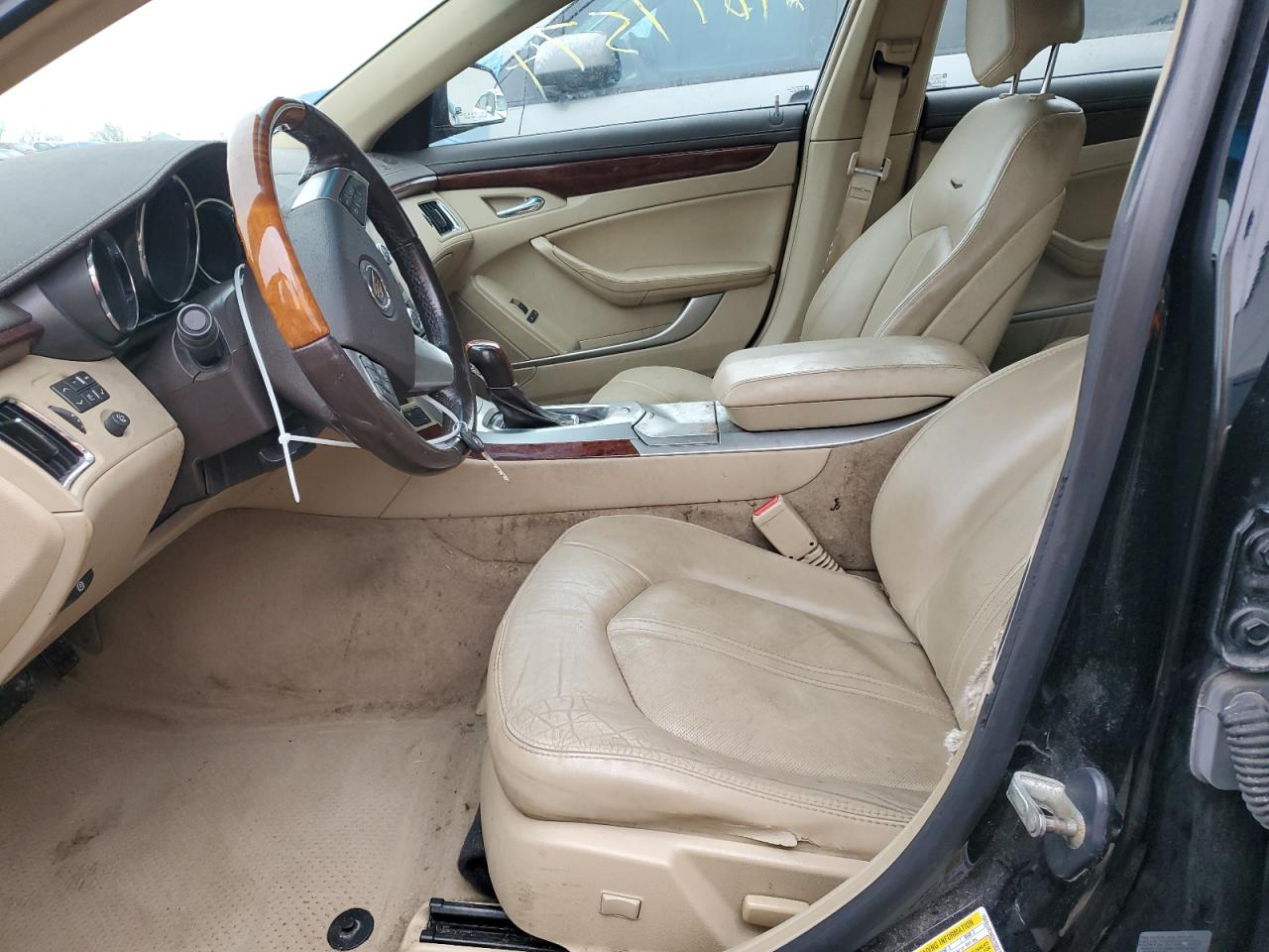 2013 Cadillac CTS VIN 1G6DL5E34D0102970 Copart auction photo, front end damage thumbnail 7