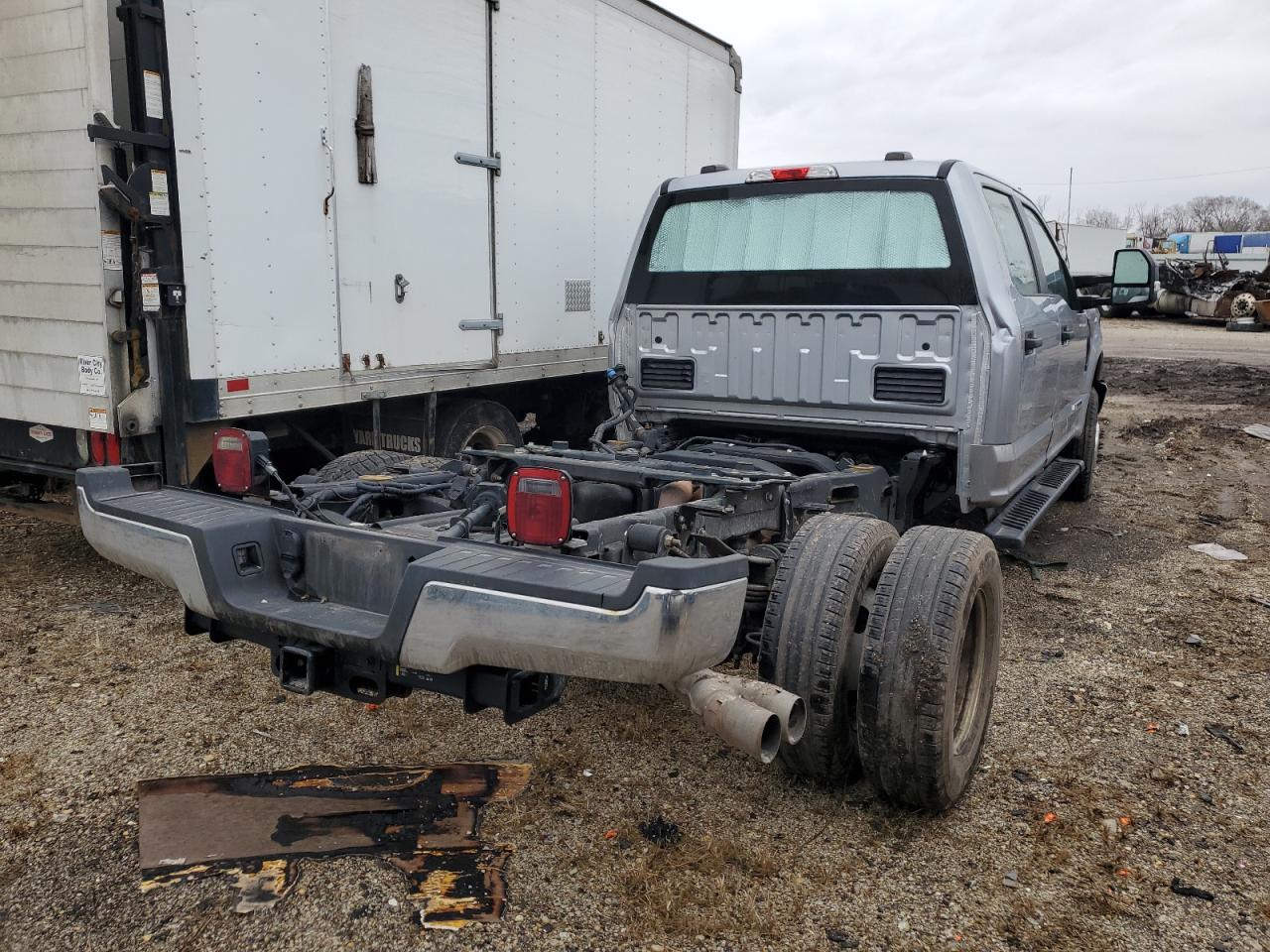 2022 Ford F350 VIN 1FT8W3DT4NEF22759 Copart auction photo, front end damage thumbnail 3