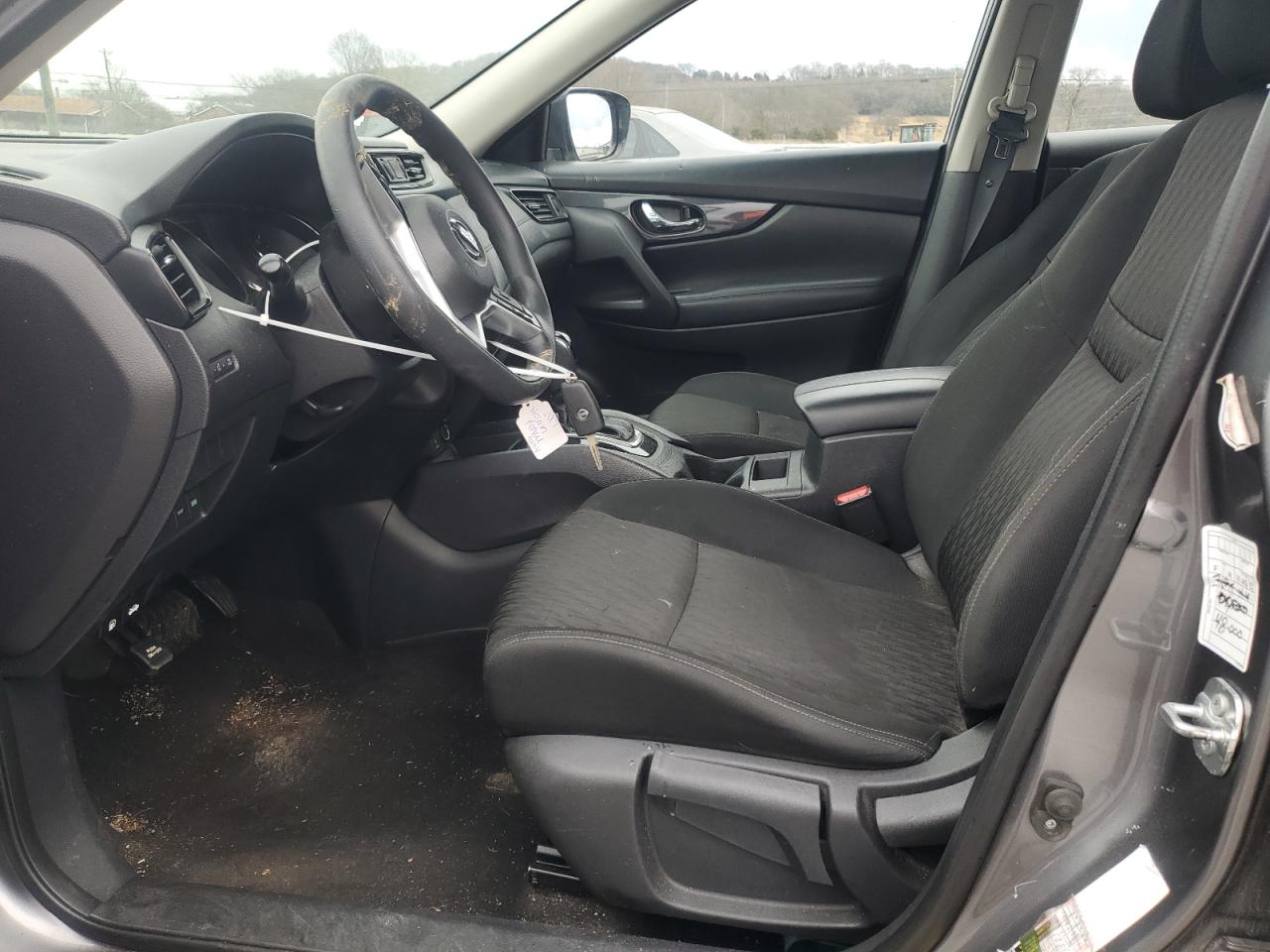 2017 Nissan Rogue VIN KNMAT2MT0HP569753 Copart auction photo, front end damage thumbnail 7