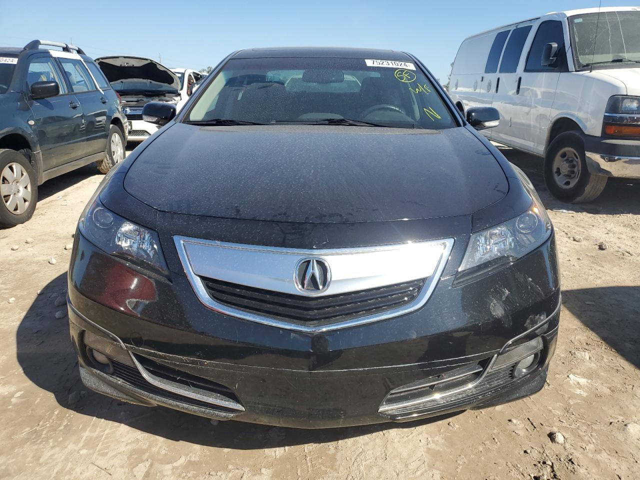 2012 Acura TL VIN 19UUA8F52CA002039 Copart auction photo, water/flood damage thumbnail 5
