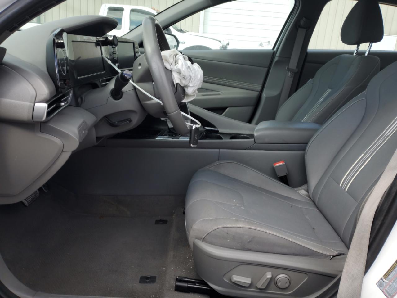 2021 Hyundai Elantra VIN 5NPLN4AG9MH020001 Copart auction photo, front end damage thumbnail 7