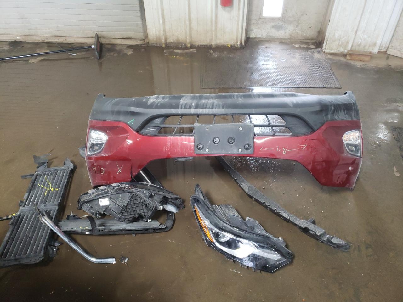 2020 Chevrolet Equinox VIN 3GNAXLEX8LS587222 Copart auction photo, front end damage thumbnail 12