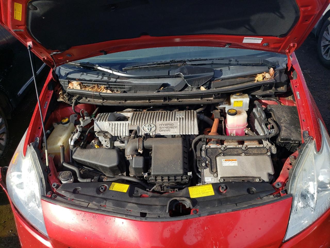 2012 Toyota Prius VIN JTDKN3DU5C1582359 Copart auction photo, front end damage thumbnail 11