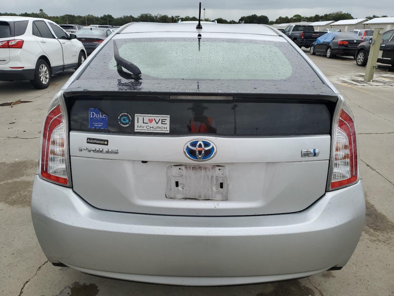 2015 Toyota Prius VIN JTDKN3DU9F1936274 Copart auction photo, water/flood damage thumbnail 6
