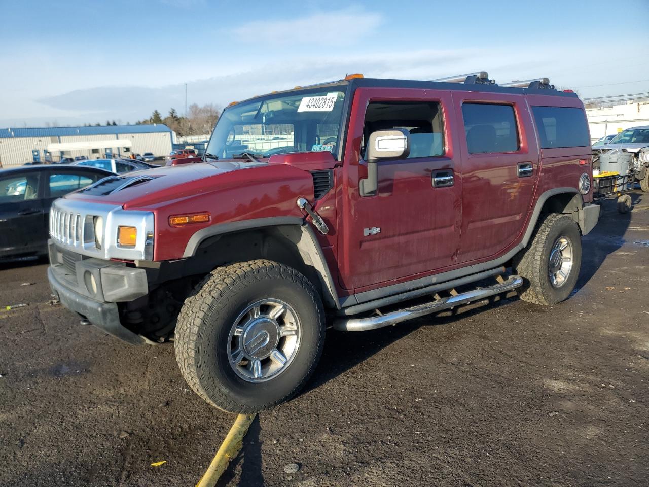 2005 Hummer H2 VIN 5GRGN23U85H124535
