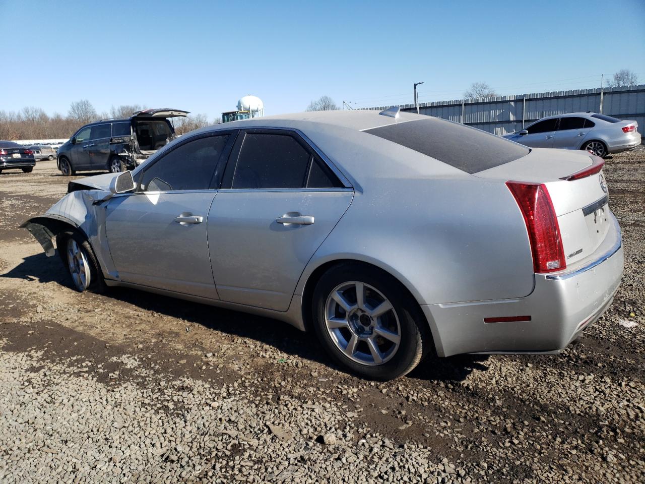 2009 Cadillac CTS VIN 1G6DU57V490145837 Copart auction photo, front end damage thumbnail 2