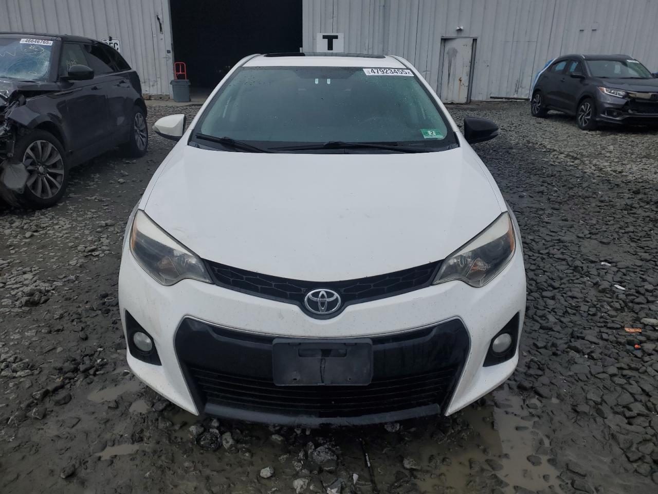 2016 Toyota Corolla VIN 2T1BURHE8GC740610 Copart auction photo, side damage thumbnail 5