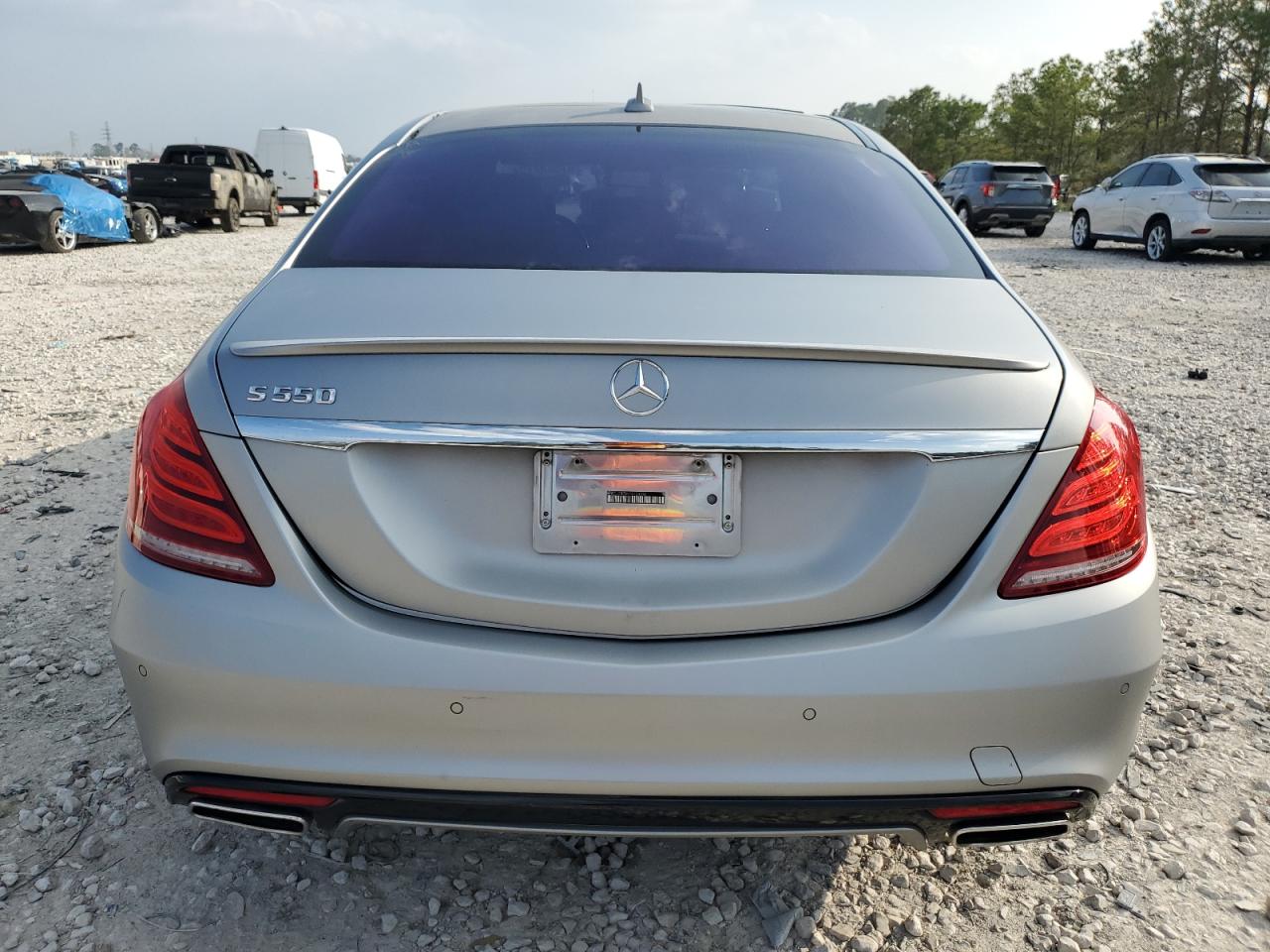 2015 Mercedes-Benz S-klasse VIN WDDUG8CB9FA124396 Copart auction photo, side / front end damage thumbnail 6