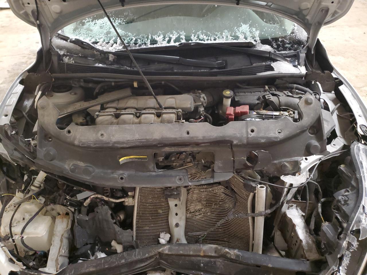 2016 Nissan Sentra VIN 3N1AB7AP2GL684049 Copart auction photo, front end damage thumbnail 11